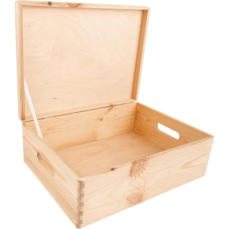Creative Deco Holzkiste Einschulung Geschenk Erster Schultag, Natur 40 x 30 x 14 cm – Bild 5