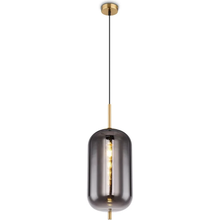 Hängelampe Esszimmer Hängeleuchte Wohnzimmer Rauchglas Pendelleuchte Küche – Bild 1
