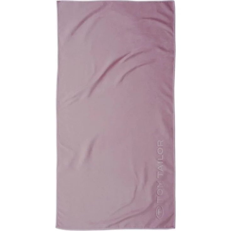 TOM TAILOR HOME Sporthandtuch Fitnesstuch COLOR BATH, Microfaser (1-St), Logo Prägung, Mikrofaser, weich, schnell trocknend – Bild 4