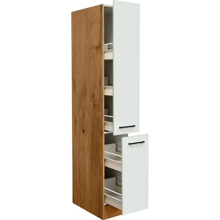 Flex-Well Apothekerschrank Vintea (B x H x T) 30 x 200 x 57 cm, mit 5 Ablagen – Bild 4