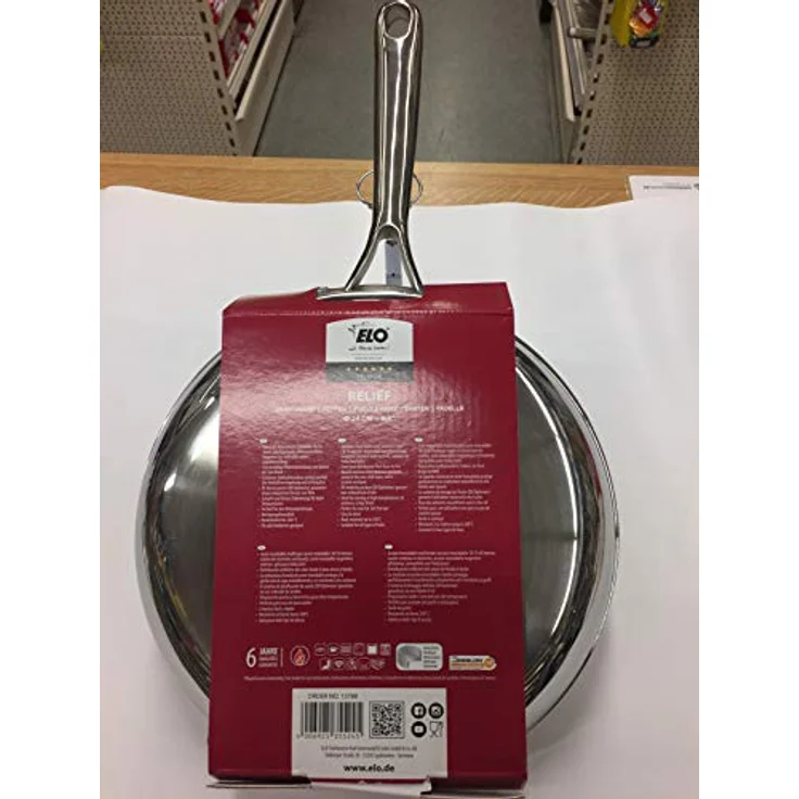 ELO Bratpfanne Relief (106872) 24 cm Durchmesser – Bild 3