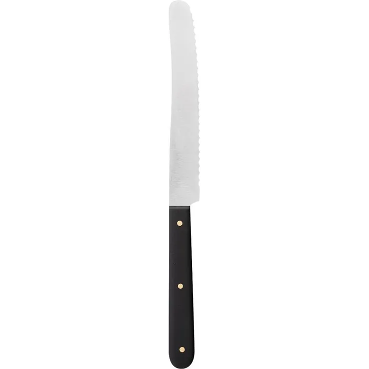 Frühstücksmesser rostfrei Wellenschliff, Ku-Griff