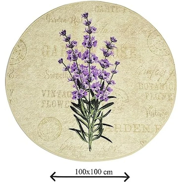 Badteppich mit Lavendel – Bild 3