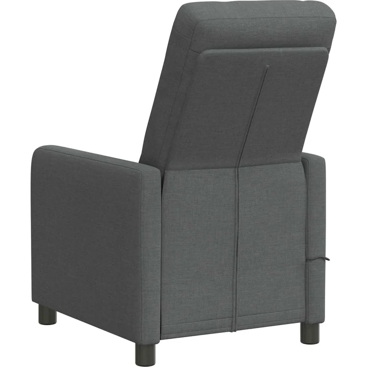 vidaXL Massagesessel mit Liegefunktion Dunkelgrau 65 x 93 x 102 cm 42051321 – Bild 8