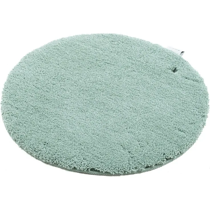 TOM TAILOR HOME Badematte Cozy Bath UNI, Höhe 27 mm, rutschhemmend beschichtet, fußbodenheizungsgeeignet, Polyester, rund, Badteppich, Uni Farben, rechteckig, rund und oval erhältlich