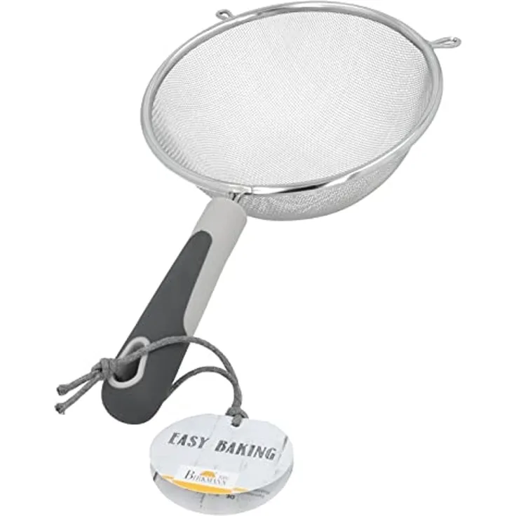 Birkmann Küchensieb Easy Baking Grau, Edelstahl