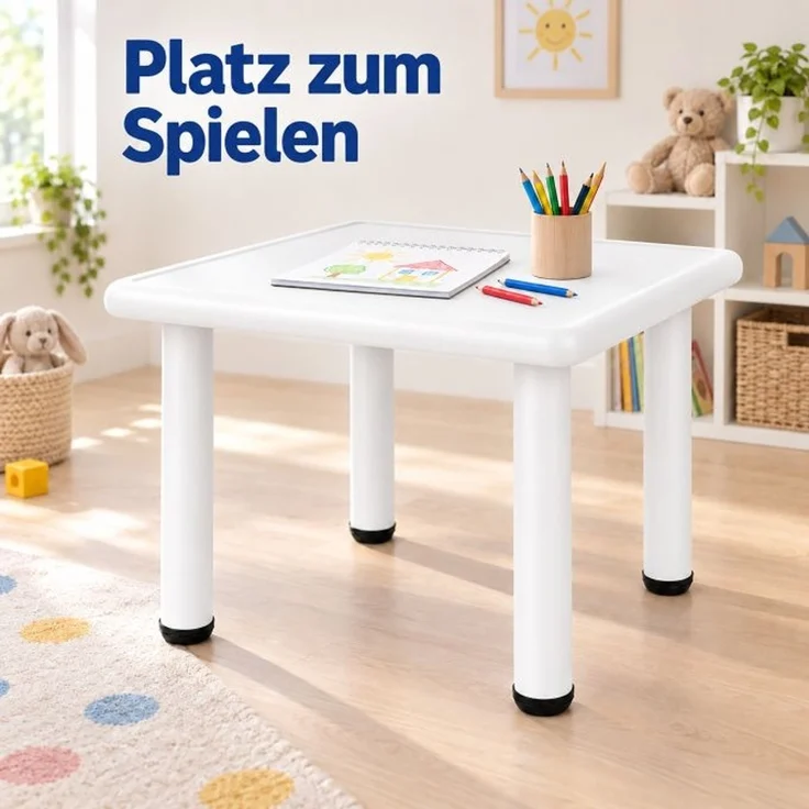Relaxdays Kindertisch Indoor & Outdoor – Bild 3