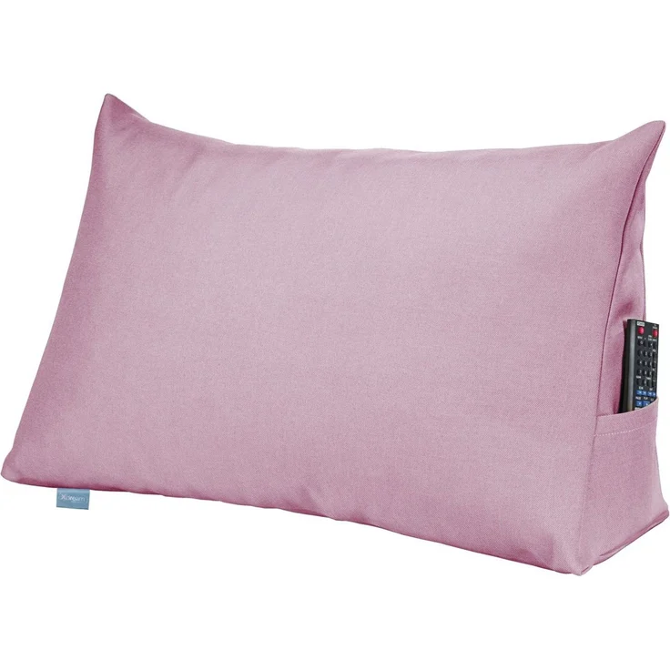 XDREAM Rückenkissen ergonomisches Keilkissen für Bett und Sofa, 1-tlg, als Kopfkissen oder Venenkissen verwendbar, mit praktischem Seitenfach – Bild 1