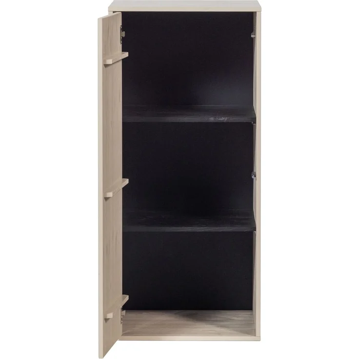 Kleiderschrank Daily Closet aus Kiefer, modern, Dakargrau, mit Push-to-Open-System, 110x50 cm – Bild 2