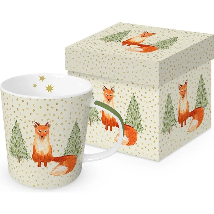 Paperproducts Trend Mug Snowflakes & Fox