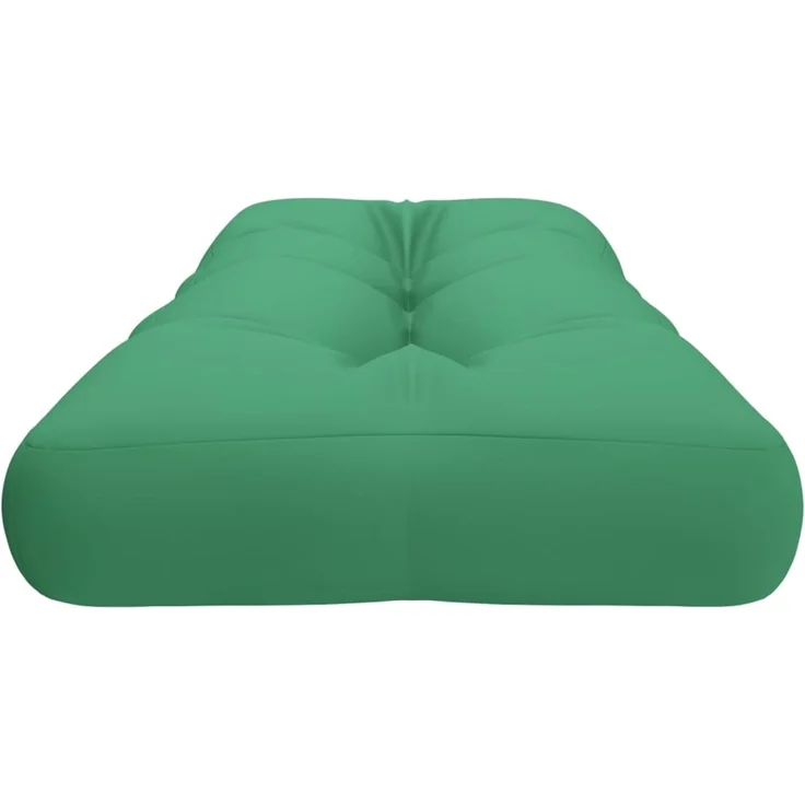 vidaXL Palettenkissen Grün 120x40x12 cm Stoff 360628 – Bild 5