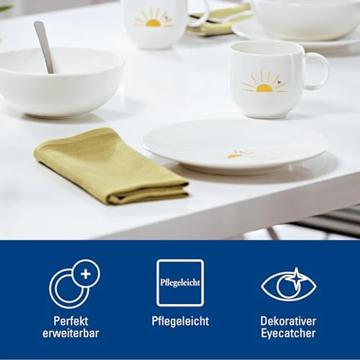 Villeroy & Boch With Love Frühstücksteller ø 21,2 cm Hello Sunshine – Bild 6