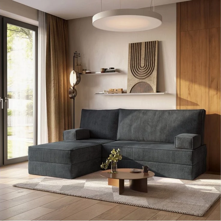 Masseno Ecksofa NOTIA modulares Boneless Sofa mit Schlaffunktion – Bild 1