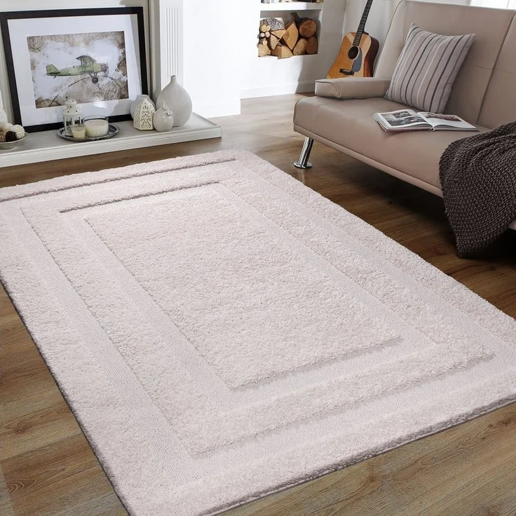 Sanat Hochflor-Teppich Luxus 3500, rechteckig, Höhe: 30 mm, robuster Langflor, weich, Wohnzimmer, Schlafzimmer – Bild 5