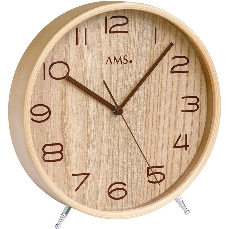 AMS Tischuhr Tischuhr modern 22 cm - AMS Modell: 5118 – Bild 3