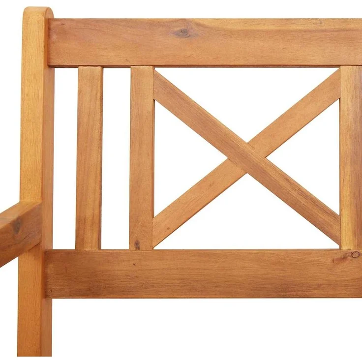 vidaXL Gartenstuhl 4 pcs 56 x 56 x 90 cm Massivholz Akazie 3324846 – Bild 8