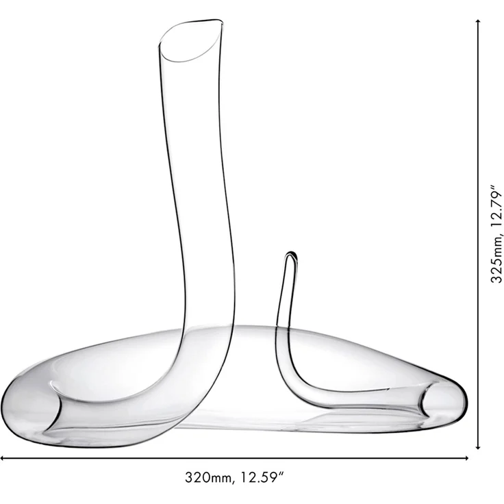 RIEDEL 1950/19 Dekanter MAMBA, handgefertigt, Design-Dekanter – Bild 2