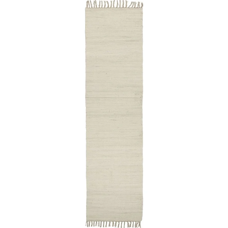 Ib Laursen - Teppich Läufer Wohnraum 60x250cm Baumwolle Creme 65031-01 – Bild 5