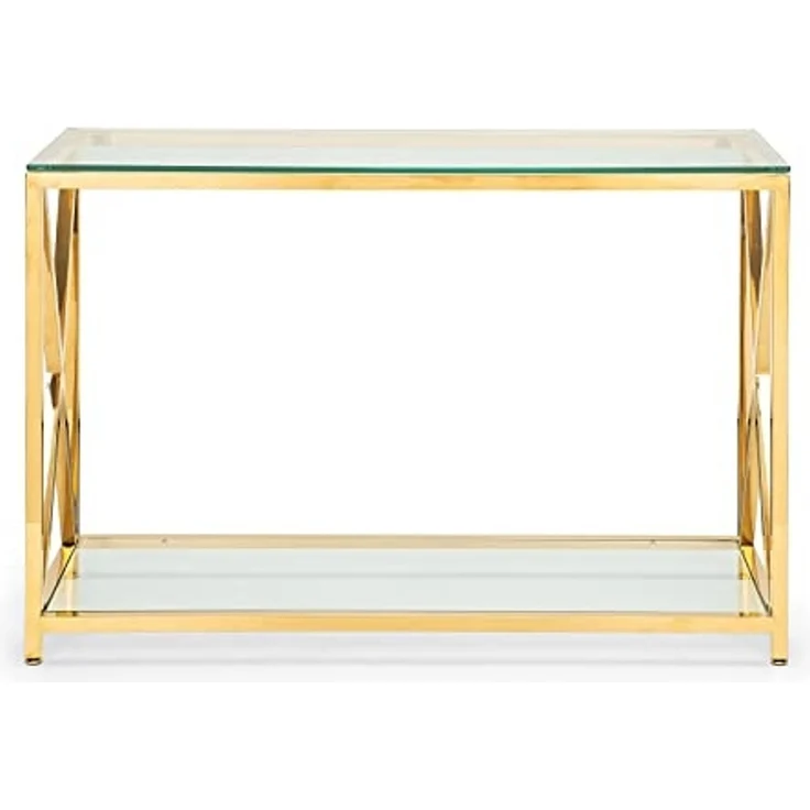 Julian Bowen Miami Konsolentisch, Gold – Bild 4