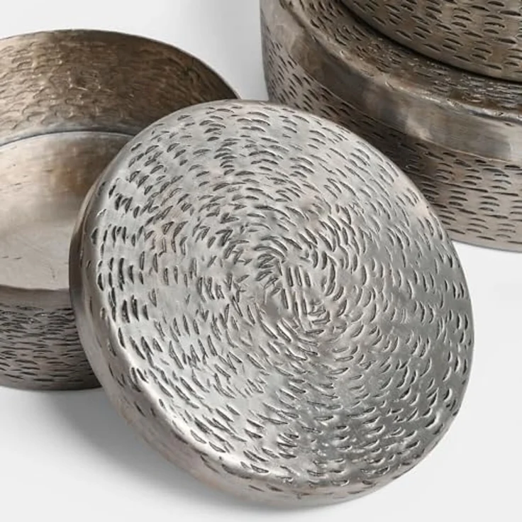 Mirabeau Dose Dose 4er Set Silvaras silber – Bild 5