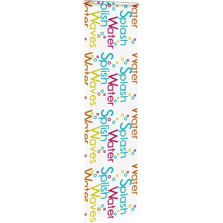 vidaXL Duschrollo mit Kassette 80x240 cm Stoffbreite 76 cm 4015032 – Bild 3