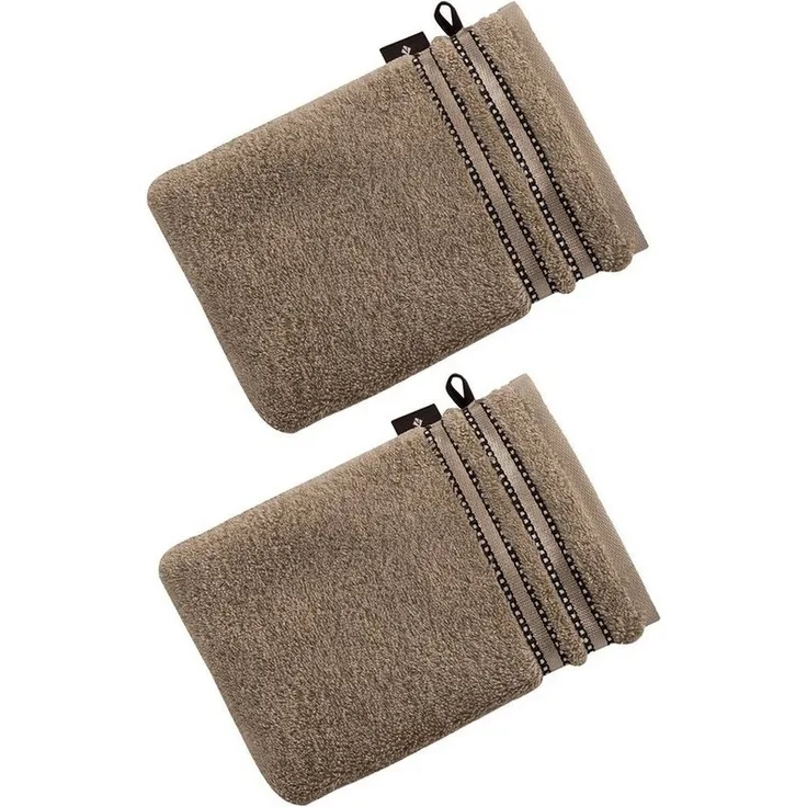Vossen Handtücher Handtücher Collection Cult de Luxe, Frottier (Packung, 2-St), Vegan