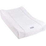 BÉABA, Bezug für Wickelunterlage Sofalange, 100 % Bio-Baumwolle, Frottee, Maschinenwaschbar, Made in France, Oeko-Tex-zertifiziertes Gewebe, Weiß