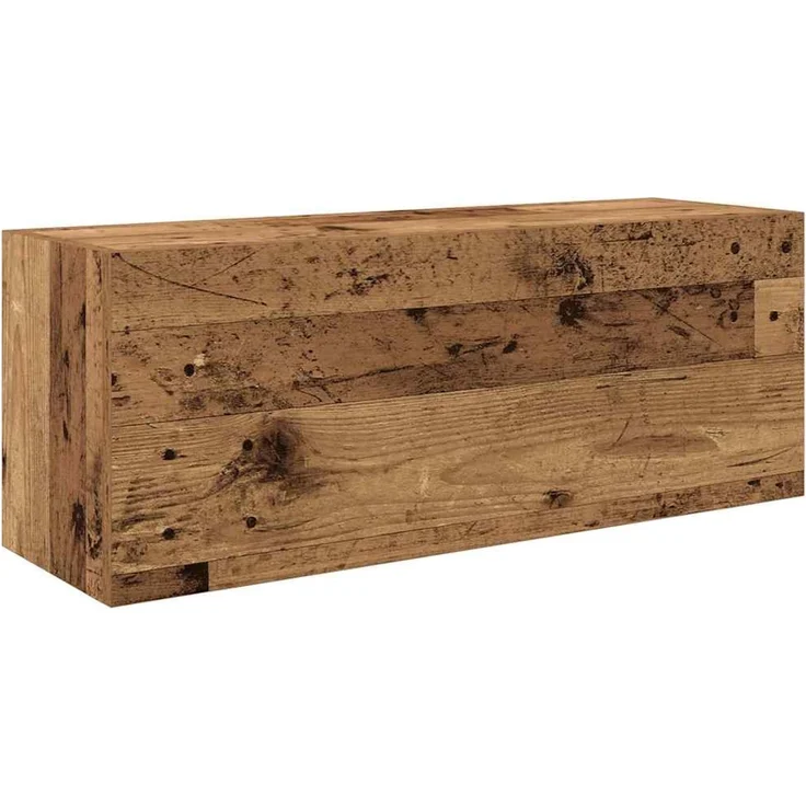 vidaXL Bad-Wandschrank Altholz-Optik 80x25x30 cm Holzwerkstoff 860083 – Bild 2
