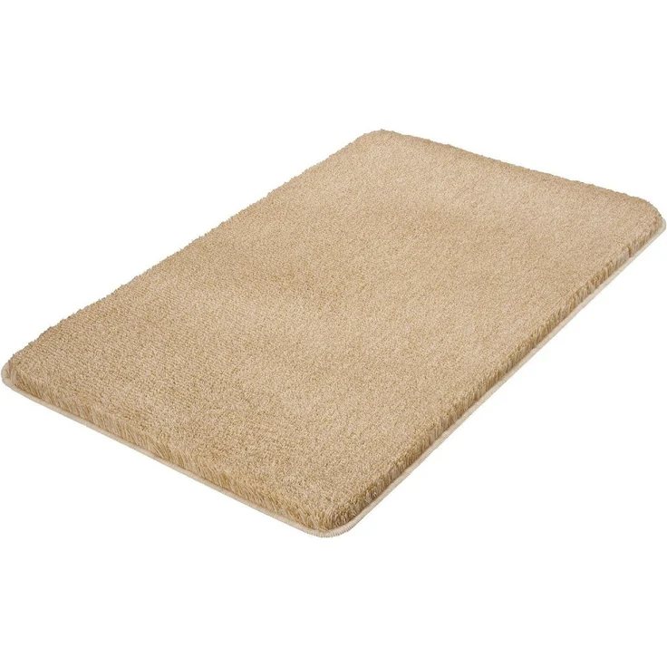 Kleine Wolke Badematte Kleine Wolke Badteppich RELAX LBH 120x70x3 cm beige Badematte – Bild 1