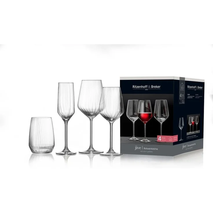 Ritzenhoff & Breker Jive Sektgläser 220 ml 4er Set – Bild 2