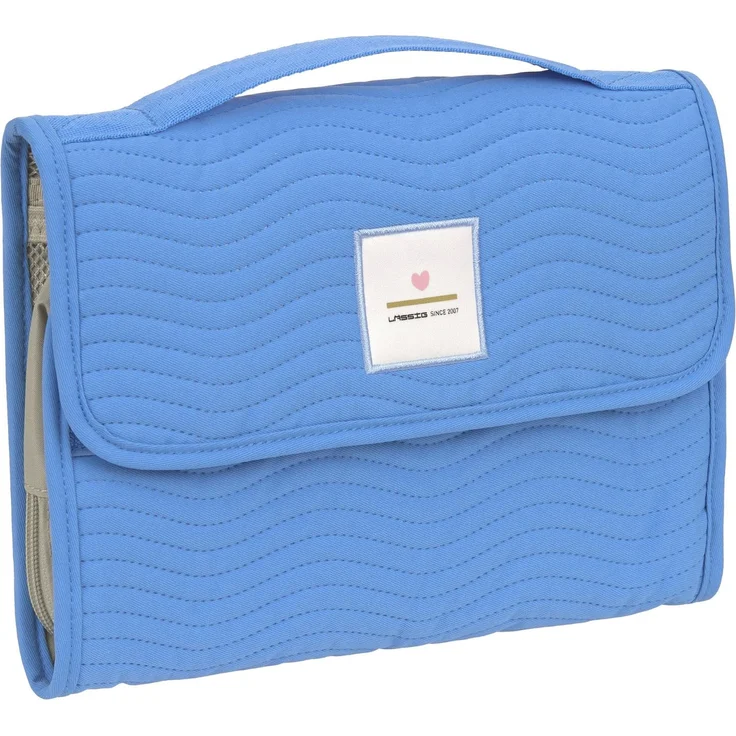 LÄSSIG Windeltasche XL mit Wickelunterlage für unterwegs Blue | Wickelorganizer, Baby Wickeltasche, Baby Organizer, Wickelzubehör