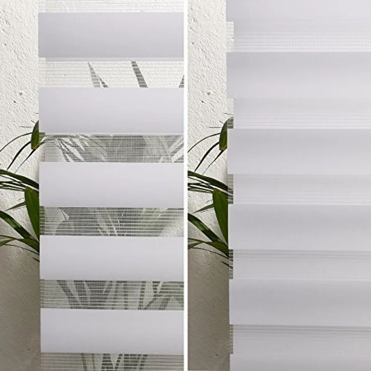 Sol Royal SolDecor DK9 Kassetten-Doppelrollo Weiß, 160x60 cm – Bild 6