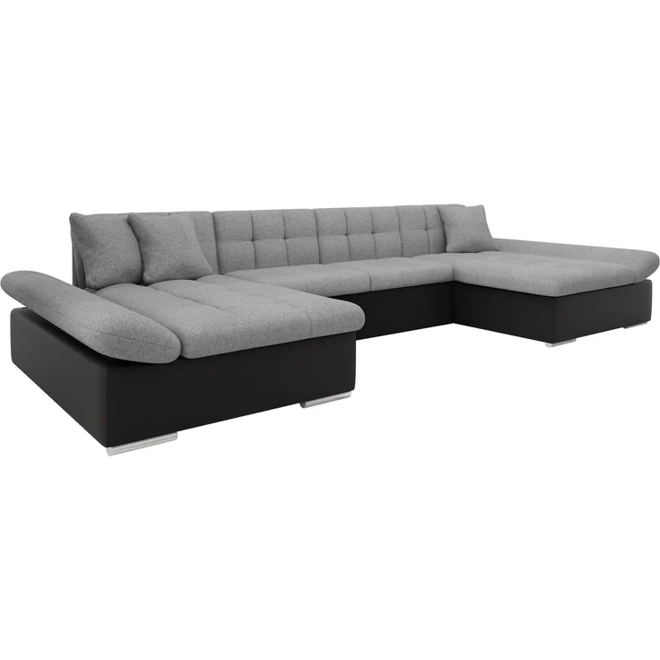 Wohnlandschaft Alia (Farbe: Soft 011 + Soul 17) – Bild 1