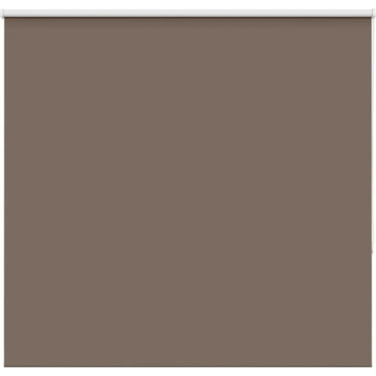 vidaXL Verdunkelungsrollo Kaffeebraun 155x130cm Stoffbreite 151,6cm 4010983 – Bild 1