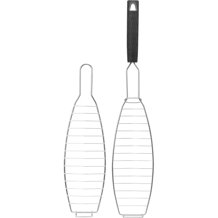 bremermann Grillguthalter Fisch-Grillhalter 2er Set Fischhalter, Fischgriller, Fischbräter, (2-St) – Bild 4
