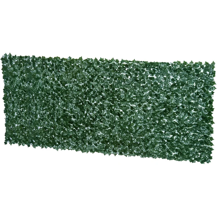 MELAYR, Künstlicher Hecken Sichtschutz, UV Geschützt Sichtschutz, Grün Balkon Sichtschutze, 300 x 1 x 150 cm, Dunkelgrün – Bild 2