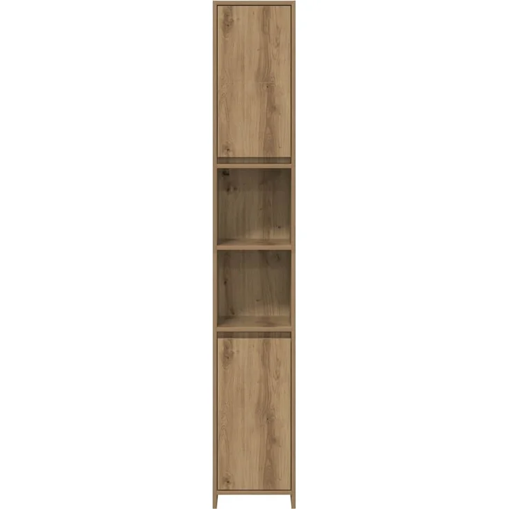 vidaXL 4-tlg. Badmöbel-Set Artisan-Eiche Holzwerkstoff 3328556 – Bild 6