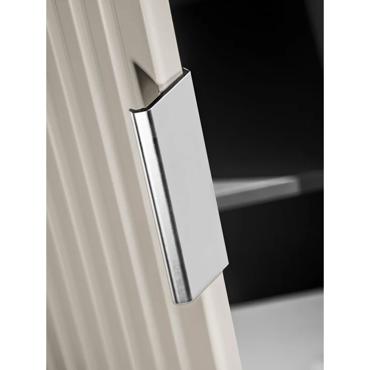 Hochschrank mit 1 Tür (140x25x35cm), Kaschmir matt – Bild 7