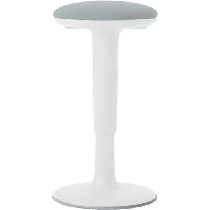 Bisley Stehhilfe Tuc Tuc ergonomisch & höhenverstellbar, Sitz- und Stehhocker in rot mit Tellerfuß - Ergonomischer Hocker, Stehstuhl, Bürohocker Arbeitshocker, Sitzhocker, TUC-PXN004 – Bild 2