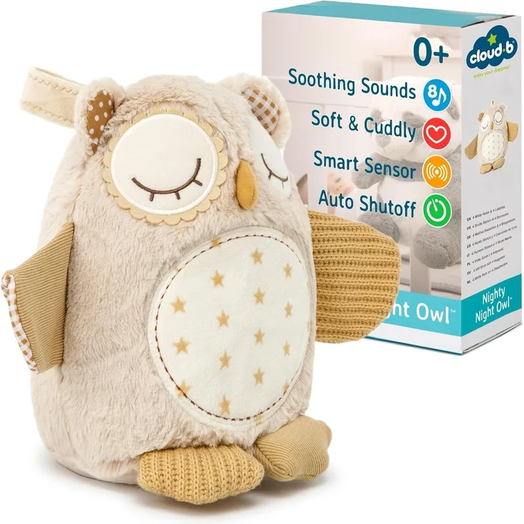 Cloud B Nighty Night Owl Smart Sensor Nachtlicht
