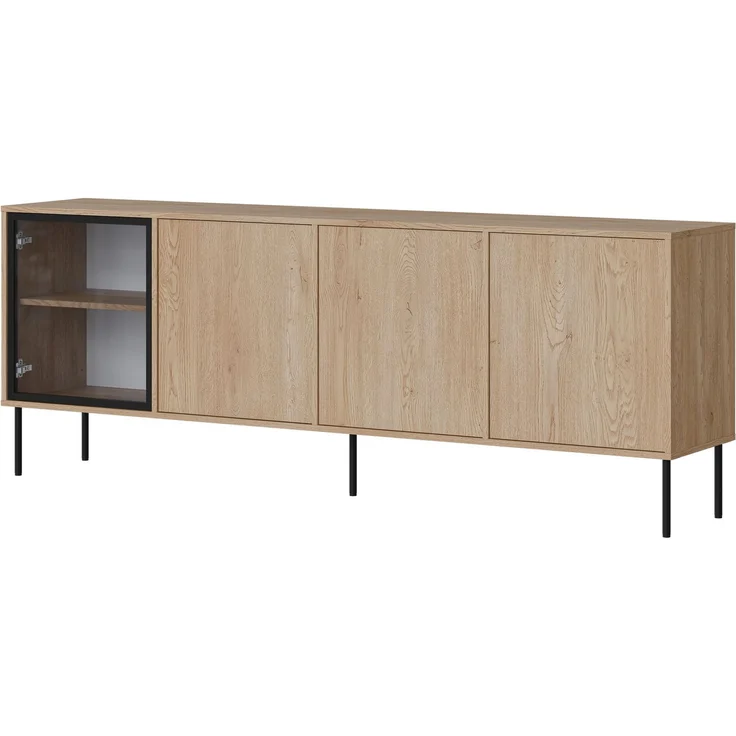 Kommode Domi 200 4D (Farbe: Eiche Cremona) – Bild 1