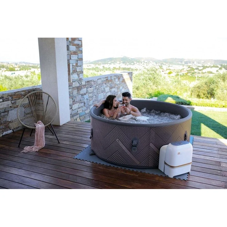 Luxus Premium MSPA Whirlpool-aufblasbar Mono Outdoor Pool 6 Personen – Bild 7