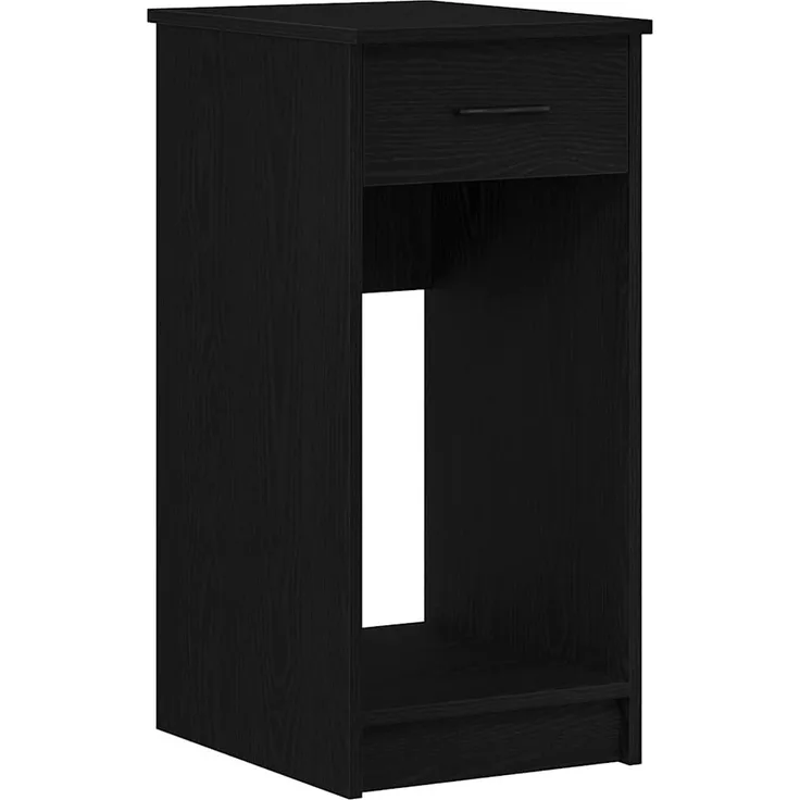vidaXL Computerschrank mit Schublade Schwarz 35x45x77 cm 858741