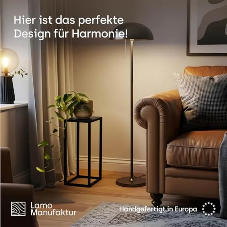 LAMO Manufaktur Blumenständer LAMO Manufaktur Blumenständer Metall Schwarz 28 cm (Dekorativer Metallständer, 1 St, 2-Teilig), Blumenständer modern, für Skulpturen und Deko, kleiner Blumenhocker – Bild 8