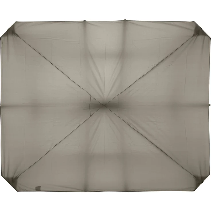 LECO Polyester-Sonnenschutzsegel, für PROFI-Pavillon, Polyester lichtgrau, 3,65x3 m – Bild 2