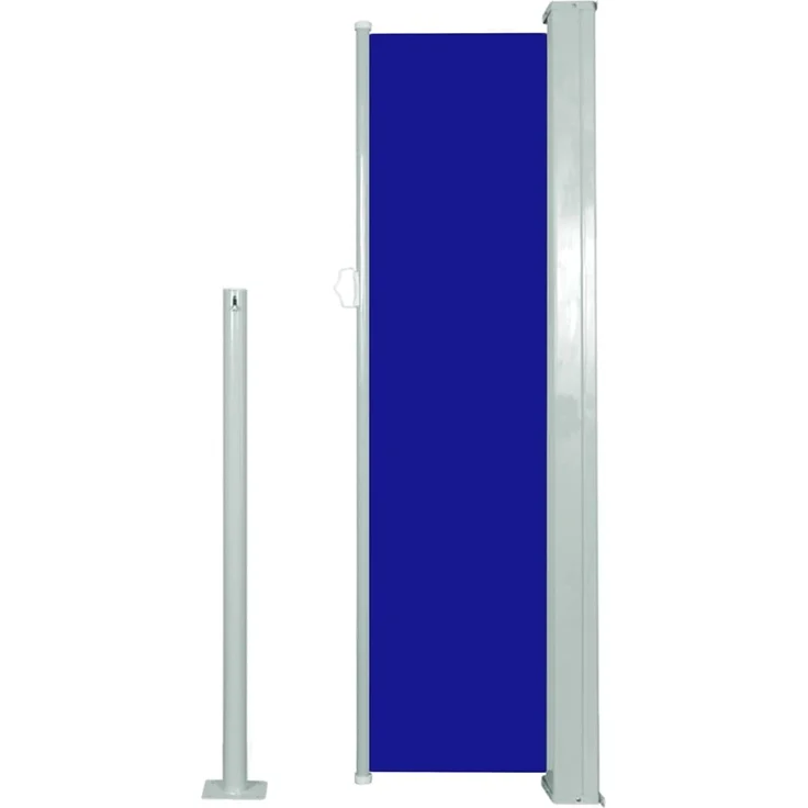 vidaXL Ausziehbare Seitenmarkise 120x300 cm Blau 45361 – Bild 3