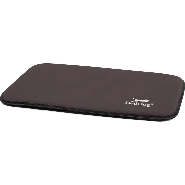 BedDog Hundematte CORA - Komfortables Hundekissen aus Cordura, langlebige Haustier-Unterlage, großes Hundebett, S-XXL M, MOCCA (braun)