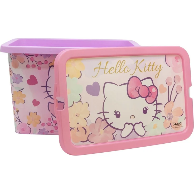 Hello Kitty Aufbewahrungsbox 7 l Kinderzimmer Box für Spielzeug – Bild 5