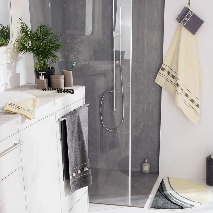 Erwin Müller Handtücher Frottier-Set "Achern" 7-teilig, Frottier, Walk-Frottier Uni – Bild 7