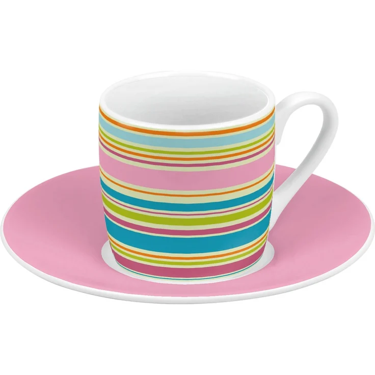 KÖNITZ 4er Geschenkset Espresso 85 ml - SPRING - aus Porzellan / Designbecher – Bild 5